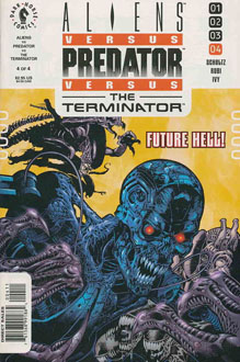 ‘Terminator’ flashback: ‘Aliens versus Predator versus The Terminator’ (2000) (Comic book review)