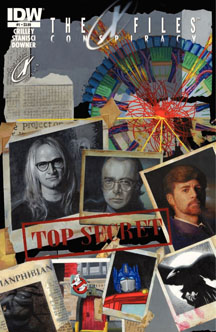 ‘X-Files’ meets ‘TMNT’ in IDW’s ‘Conspiracy’ miniseries (2014)