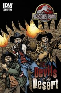 ‘Jurassic Park’ flashback: IDW’s ‘The Devils in the Desert’ (2011) (Comic book review)