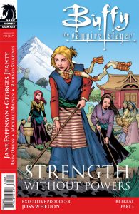 Dawn. Xander. Kissage. (Comic book commentary)