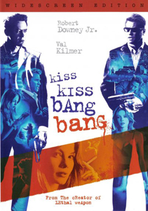 ‘Kiss Kiss Bang Bang’ (2005) pokes fun at hardboiled noir
                       