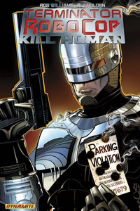 ‘Terminator/RoboCop: Kill Human’ (2011) serves both fanbases
                       