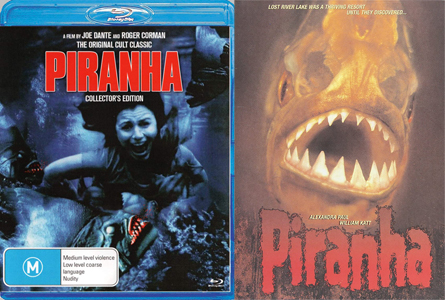 ‘Piranha’ (1978, 1995) cheaply knocks off ‘Jaws’
                       