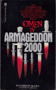 ‘Omen IV: Armageddon 2000’ (1983) continues horror saga in novel form
                       