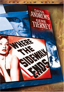‘Where the Sidewalk Ends’ (1950) reverses the Hitchcock formula
                       