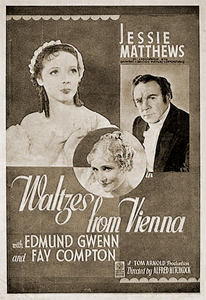 ‘Waltzes from Vienna’ (1934) a light but important Hitchcock film
                       