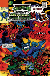‘TMNT Adventures’ spins off into ‘Mighty Mutanimals’ (1991)
                       